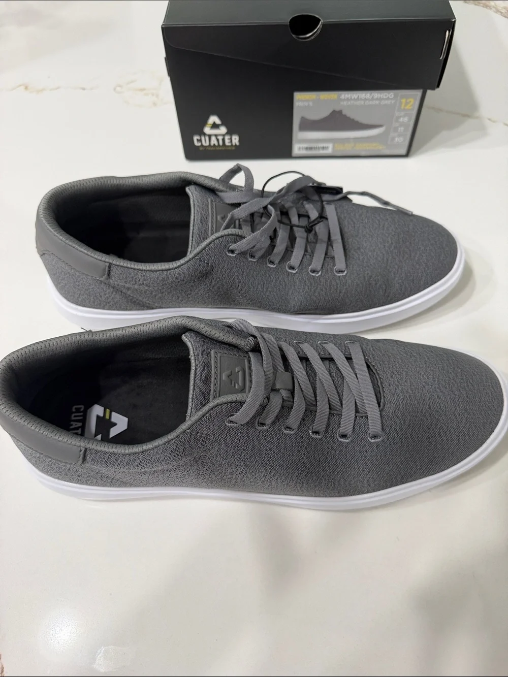 NWT Cuater by Travis Mathew Phenom Woven in Heather Dark Grey | 12